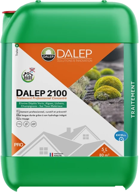 Bidon de DALEP 2100, traitement professionnel concentré